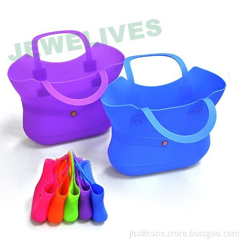 Ladies Silicone Shopping Bags In Fashion Shape